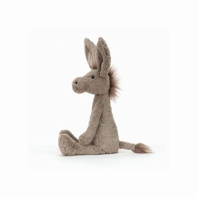 Jellycat Harkle Donkey Farmyard USA | 98510KMJF